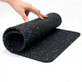 Waterproof 3-12mm Thickness Rubber Recycling Gym Flooring Rolls