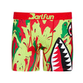 Wholesale Men's Mid-Rise Printed Boxer Briefs Breathable Customized Design Polyester/Spandex Underwear