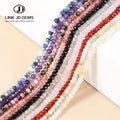 JD GEMS 3*2mm Moonstone Abacus Spacer Beads Agate Loose Beads for DIY Bracelet Necklace Ring Accessories