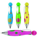 Promotional Plastic Ball Pen with Blue Black Ink and Custom Logo