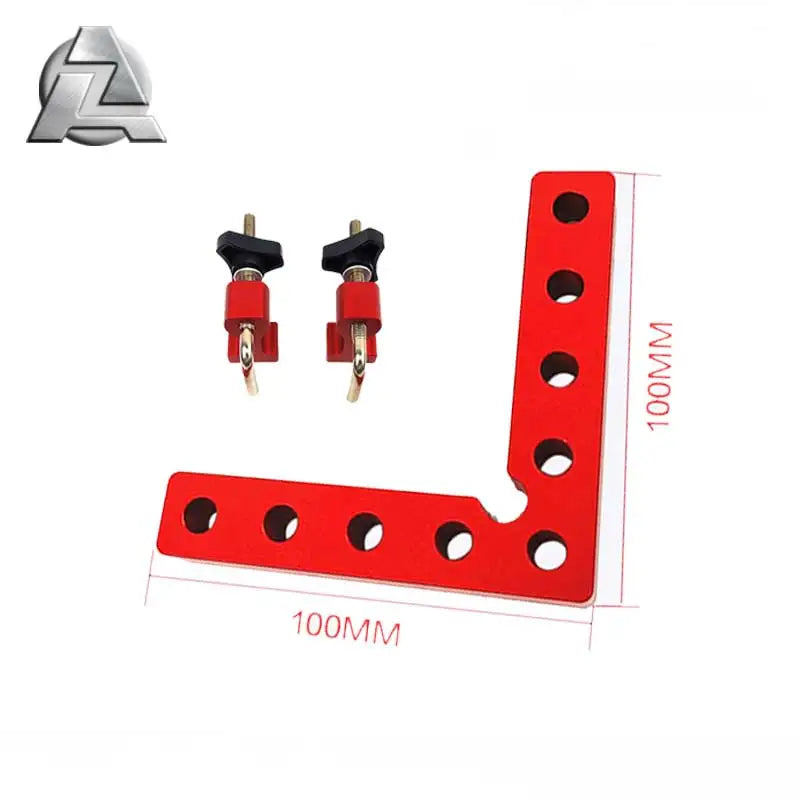 90 Degree Positioning Squares Right Angle Clamps Fixing Clamp Aluminum Alloy Woodworking Carpenter Tools for Box Cabinets Drawer