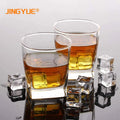 270ml Old Fashioned Drinking Glasses 9oz Heavy Base Clear Rocks Barware Glasses for Whiskey Bourbon and Cocktail