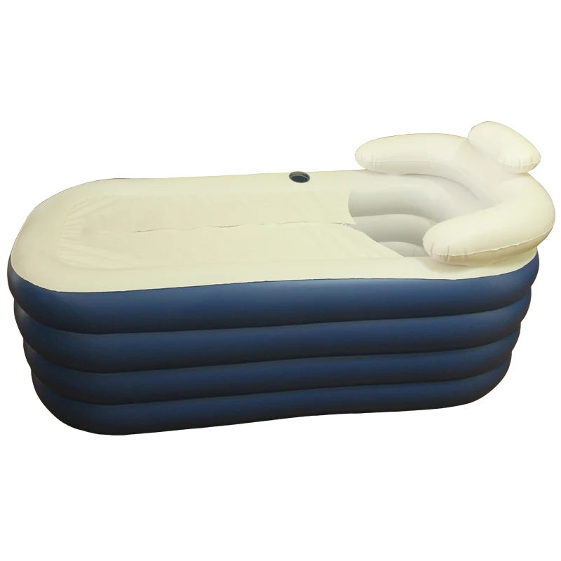 Chufang Customized PVC Foldable Bathtub PVC Inflatable Portable Bathtub for Adults Folding Plastic Bathtub