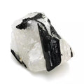 Wholesale Natural Healing Crystals Semi-Precious Stone Diffuse Stone Black Tourmaline in Quartz Raw Stone for Meditation