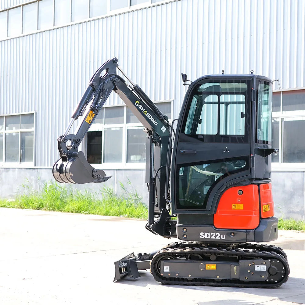 Hot Selling SD20U Small Digger 2 Ton Crawler Farm Mini Excavator Mini Digger Used Yanmar Engine Excavator