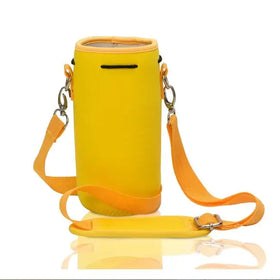 Sports Insulated Neoprene Water Bottle Carrier Holder Bag Accept Customized Logo Customized Color With Shoulder Strap Accepable