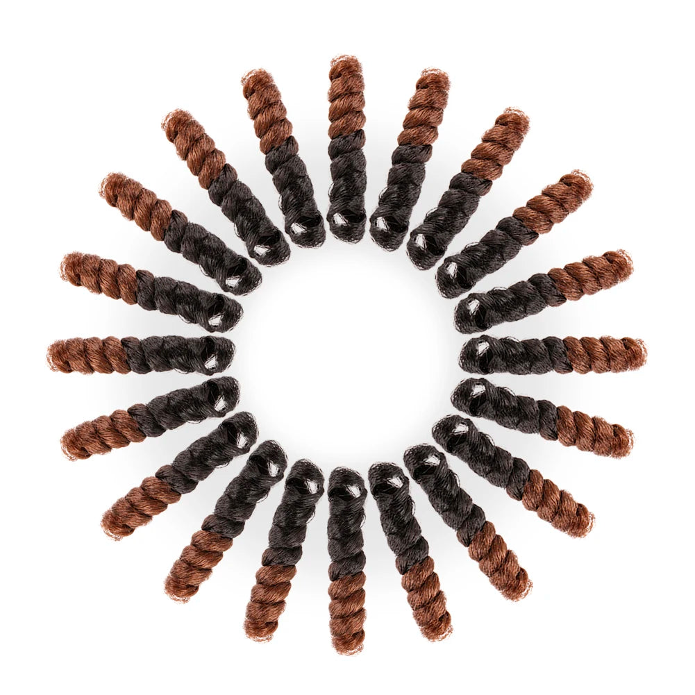 FH Wholesales Braiding Twisted Hair Crochet Braid Hair Bundles Ombre Synthetic Extension