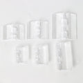 Transparent Plastic Folding Hinges Durable Clear Acrylic Hinge Tools Acrylic Storage Box Links Hinges