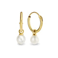 Factory Wholesale Hot S925 Sterling Silver INS Fashion Light Luxury Pearl Pendant Earrings