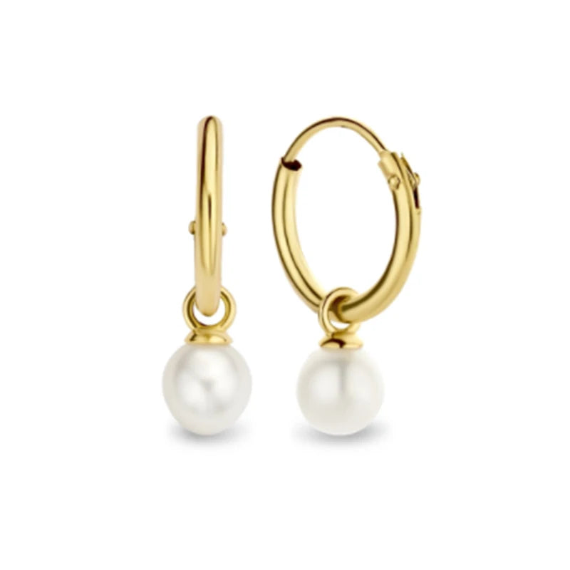 Factory Wholesale Hot S925 Sterling Silver INS Fashion Light Luxury Pearl Pendant Earrings
