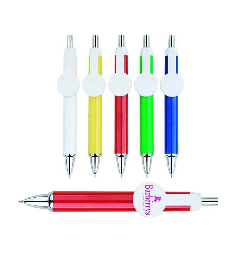 Advertising ABS Plastic Ballpoint Pen for Office & School Use with UV Printing