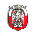 Fast Delivery Luxury UAE Abu Dhabi Falcon Car Grille Front Auto Logo Emblems