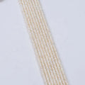 Wholesale 2.5-3mm Natural White Color Freshwater Loose Flat Pearls Beads String Strand for Jewelry Making