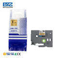 Buy Label Tape Black on Gold 9mm Brother Cassette Tapes Tze-821 Tz821 Tze821 Tze 821 for Brother P Touch Printer