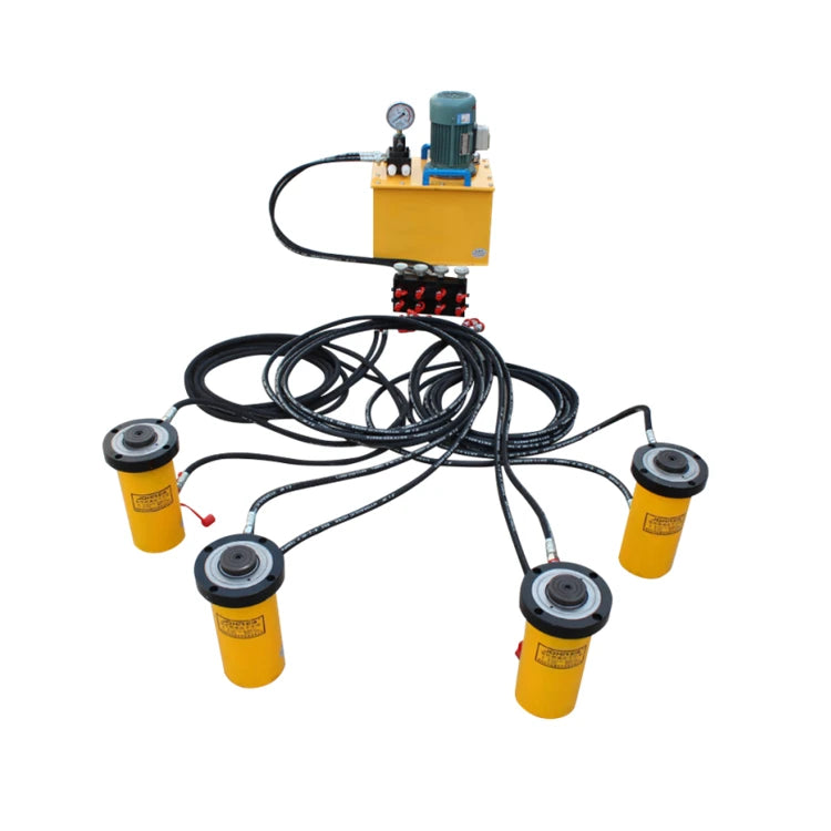 Two Way Large Tonnage Jacks Synchronous Hydraulic Outrigger Cylinder