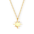 Trendy Pendant Star Necklace New Jewelry Stainless Steel 18k Gold Plated Chain Pendant Design for Gift