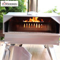 Professional Lightweight Stainless Steel Outdoor Wood Fired Pizza Oven  Wood Cook Stove With Oven for Outside