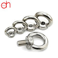 Stainless Steel Hand Screw Eye Nut DIN582 Annular Rigging Lifting Eye Nut for Boats