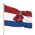 Custom 3x5 Polyester Holland Flag with Top Grommets Factory-Customized Banner