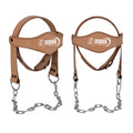Customized Adjustable Pu Leather Weightlifting Gym Fitness Head Harness Heavy Duty Powerlifting Wholesale Gym Accessories