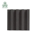 Fluted PVC Wooden Cover Round European Style High Quality Decorative Solid Wood Wall Panel