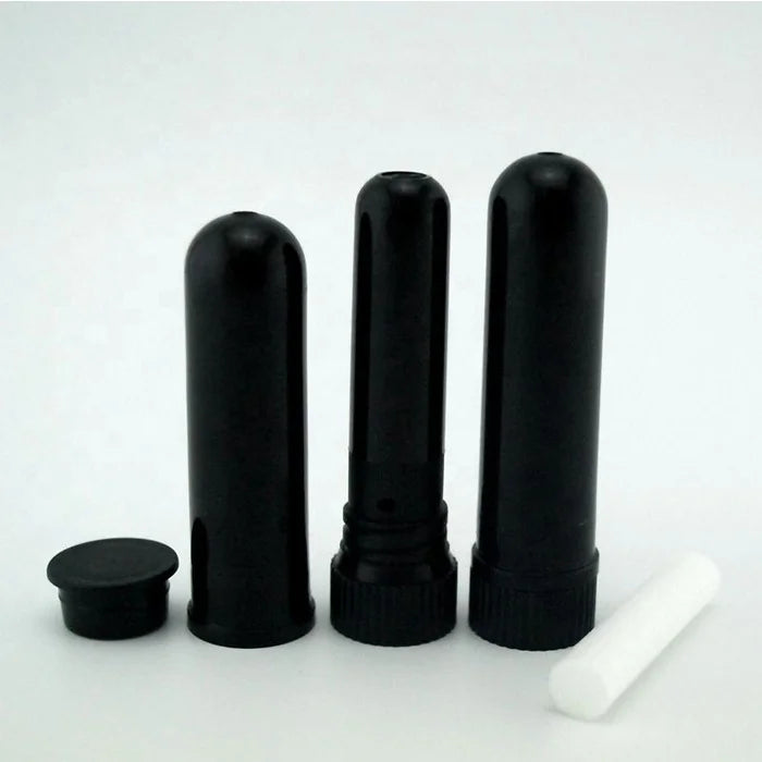 Free Sample Empty Aromatherapy Nasal Inhalers Stick Plastic Nasal Inhaler for Essential Oil Inhaler Tube