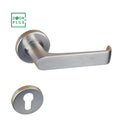 Doorplus Commercial Grade Stainless Steel Pair Lever Handle Door Easy Install with Key Anti-Theft Feature 304 Material