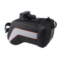Nylon Bicycle Bag Bike Storage Saddle Bag Cycling Seat Tail Rear Pouch Bag Saddle Bolsa Bicicleta Accessories Black 17*13*11cm