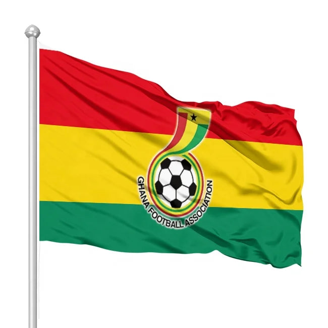 Custom 3*5ft Germany Brazil Australia Poland Iran Wales Rica Welsh Flag 90 X 150cm Flag Ghana Football Team Flag