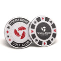 Manufacturer Golfer Club Gift Soft Enamel Metal Custom Novelty Magnetic Golf Marker Bulk