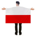 Fans Wholesale All National 32 Countries Sports 3x5ft Poland France Body Pride Portugal shawl Flag Cape Body Flag