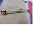 Classic Angel Cross Scroll Handmade Art Paper Wedding Invitation Cards with Box and Golden Rolls Animal & Fairy