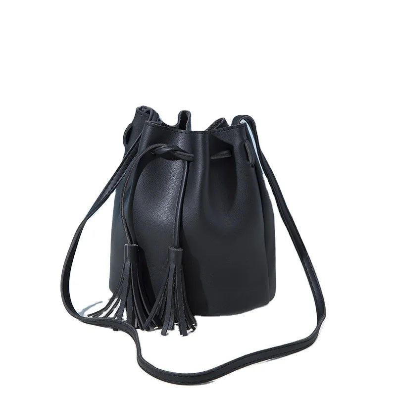 Wholesale Pu Leather Vintage Women Single-shoulder Bag Mix Color Minimalist Girls Messenger Bags Mobile Phone Shoulder Bag