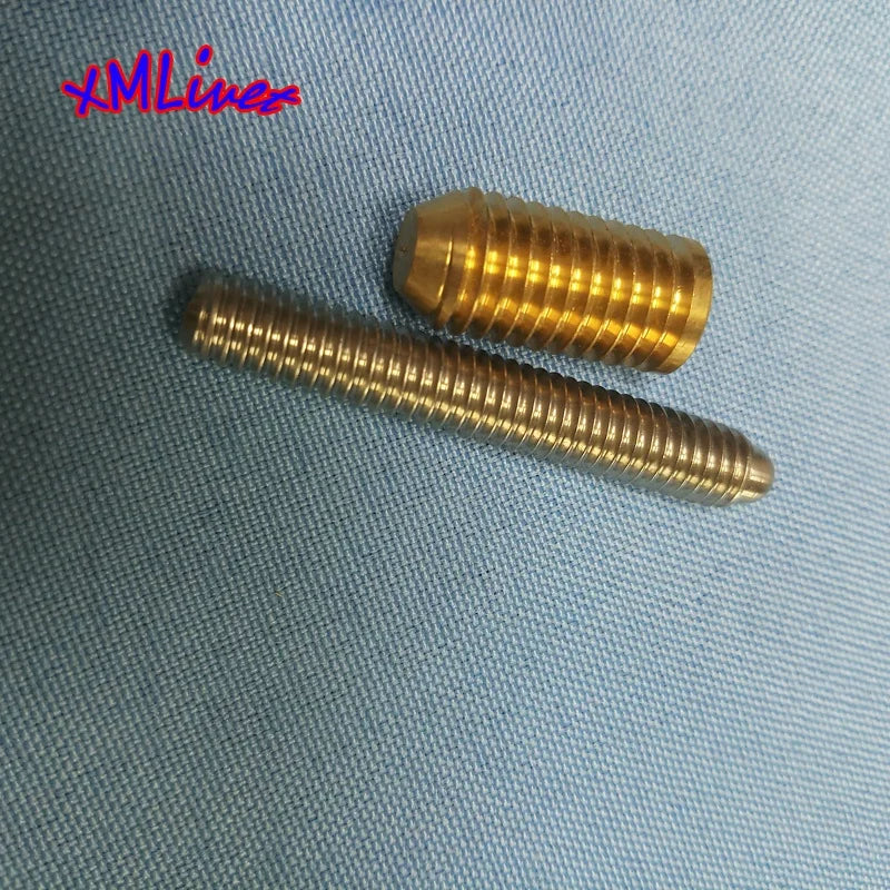 Xmlivet 5/16-18 Cue Joint Screw Billiards Pool Cue Joint Thread Female Pin and Male Insert Wholesale China