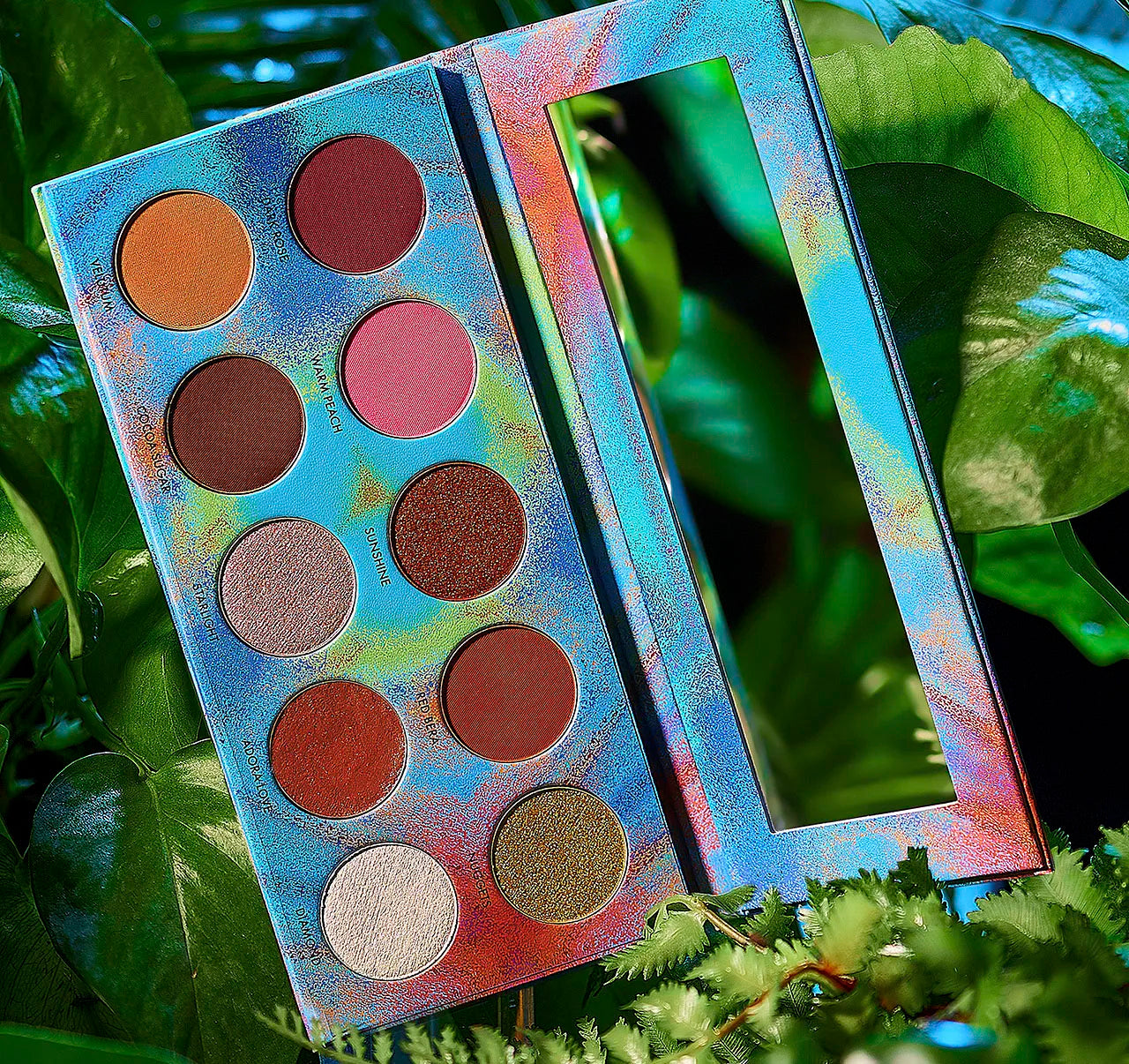 High Pigmented Cosmetics Vegan And Cruelty Free Eye Shadow Pallet Glitter Private Label Custom Makeup Eyeshadow Palette De