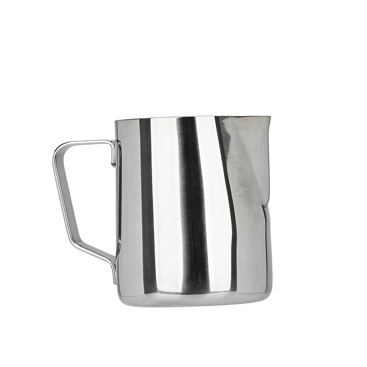 Wholesale 304 Stainless Steel Milk Jug for Espresso Coffee 350 ml 600 ml  Customized Milk Pitcher