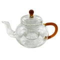 Borosilicate Glass 500ml Hand-blown Eco-Friendly Water Tea Pot and Tableware Set with Heat Resistant Drinkware