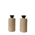 Wholesale 250ml 500ml Biodegradable Plastic Shampoo Bottle Flap Cap Environmentally Friendly Custom Logo Skin Care Serum Lotion