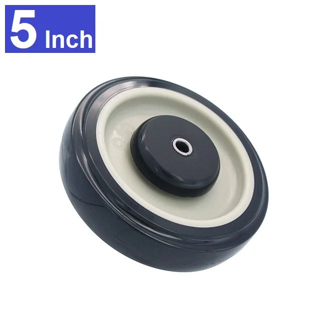 Taiwan Supply YC WD-514-BK Durable Construction Plastic Shopping Cart Wheels Caster