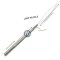 Hair Extension Loop Needle Threader Pulling Hook Tool and Bead Device Tool Loop Threader for Hair or Feather Extensions
