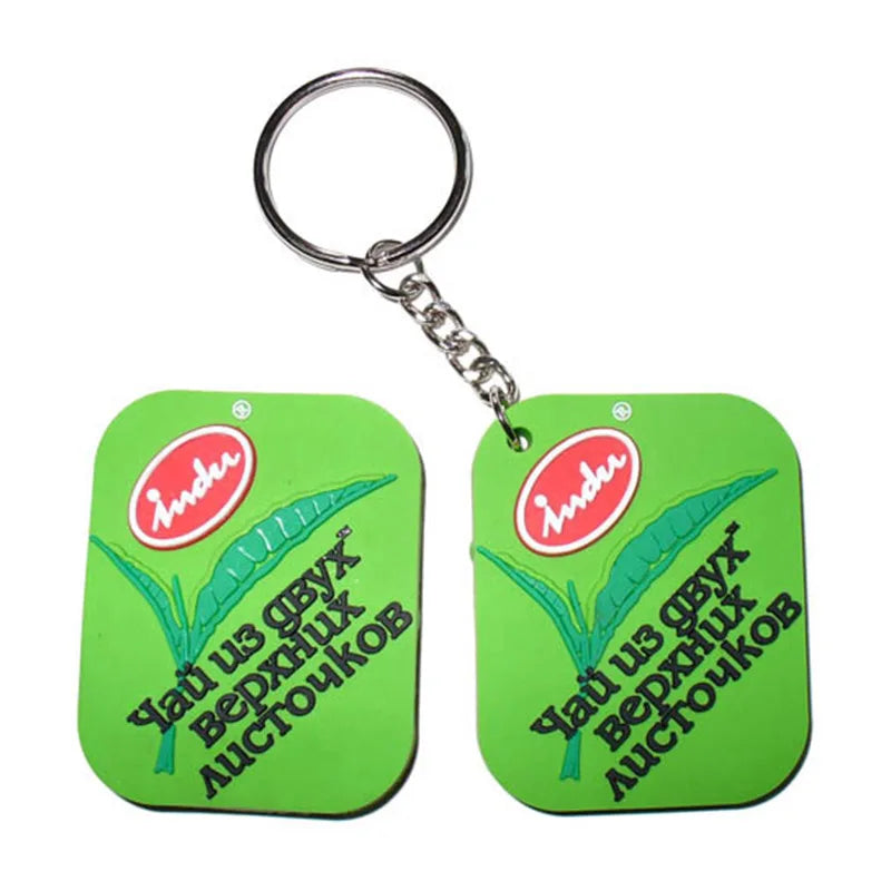 PVC Plastic Cartoon Keychain-Light Weight Fashionable Custom Logo