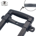YC Premium Aluminum Telescopic Handle Luggage Vintage Professional Trendy 3 Section Portable Suitcase Bag Parts Accessories