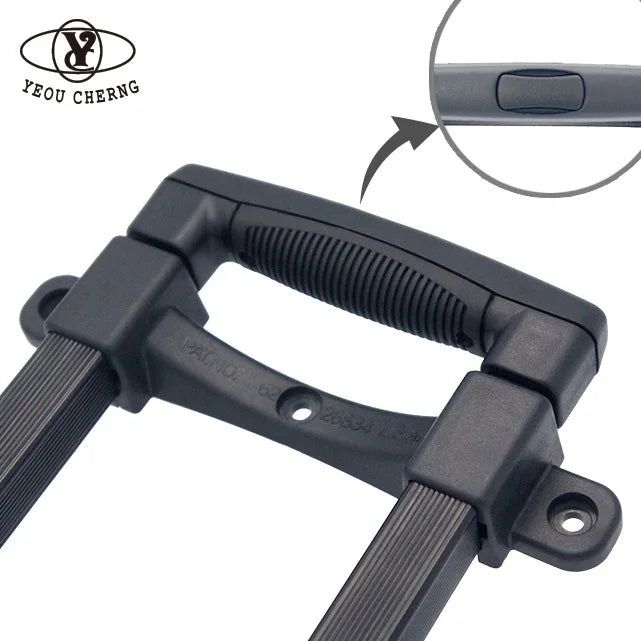 YC Premium Aluminum Telescopic Handle Luggage Vintage Professional Trendy 3 Section Portable Suitcase Bag Parts Accessories