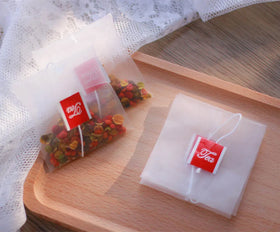 Disposable Reflex Flower Tea Bag Nylon Empty Tea Bag