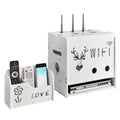 Hot Sale Desktop Socket Plastic Cable Modern Simple Router Wifi Wireless Storage Box