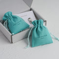 PandaSew Custom Logo Printed Microfiber Gift Packaging Drawstring Bag Jewelry Pouch
