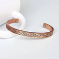 BioMagnetic Jewelry 99.9% Pure Copper Bangles Health Bio Magnetic Cuff Jewelry for Pain Bulk Wholesale With Custom Logo Option