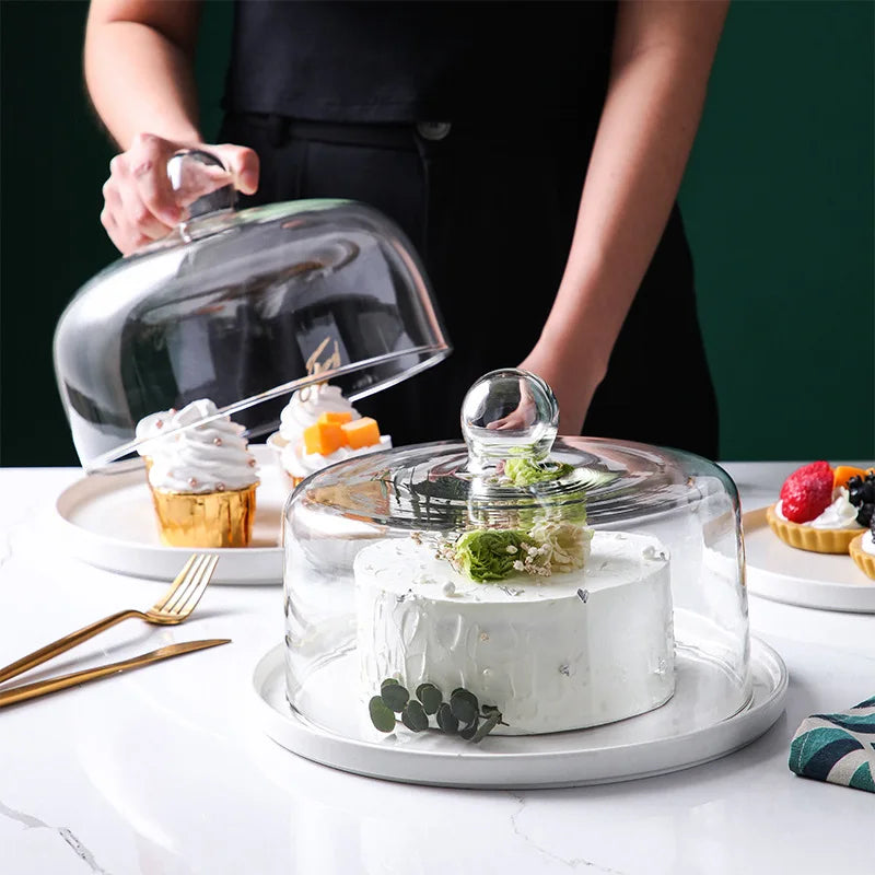 Porcelain Dessert Table Ceramic Dessert Lid Sale Set Decorating Cake Stand Wedding