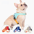 Popular Reflective Plush Dog Chest Harness New Saddle Style XL Size Velvet Material Colorful Animal Decoration Cats Pets Walking