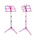 Sheet Music Stand Holder/Portable Folding Music Stand Super Sturdy Adjustable Height Tripod Base Metal Music Stand